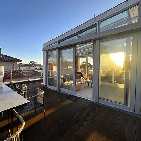 Modernes Ostsee Luxus-penthouse Meerblick *