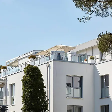 Modernes Ostsee Luxus-penthouse Meerblick Lägenhet Timmendorfer Strand