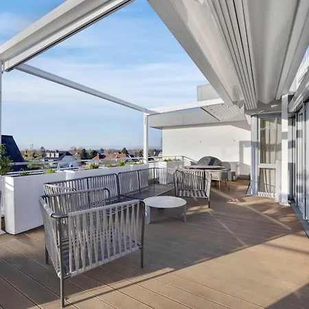 Modernes Ostsee Luxus-penthouse Meerblick Timmendorfer Strand