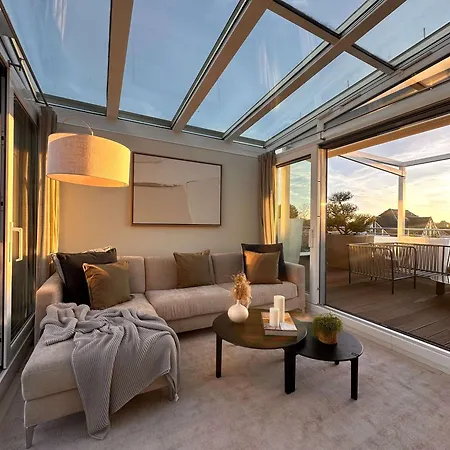 Modernes Ostsee Luxus-penthouse Meerblick Apartment