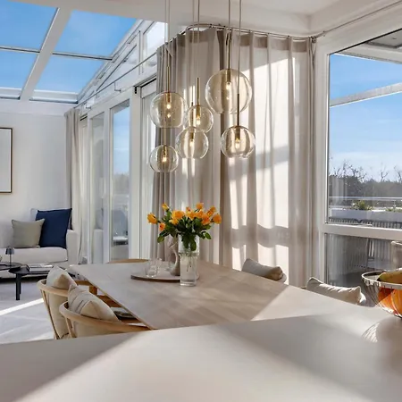 Modernes Ostsee Luxus-penthouse Meerblick Timmendorfer Strand