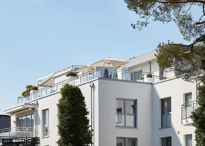 Modernes Ostsee Luxus-penthouse Meerblick Lägenhet Timmendorfer Strand