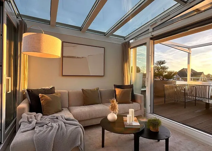 Modernes Ostsee Luxus-penthouse Meerblick Lägenhet